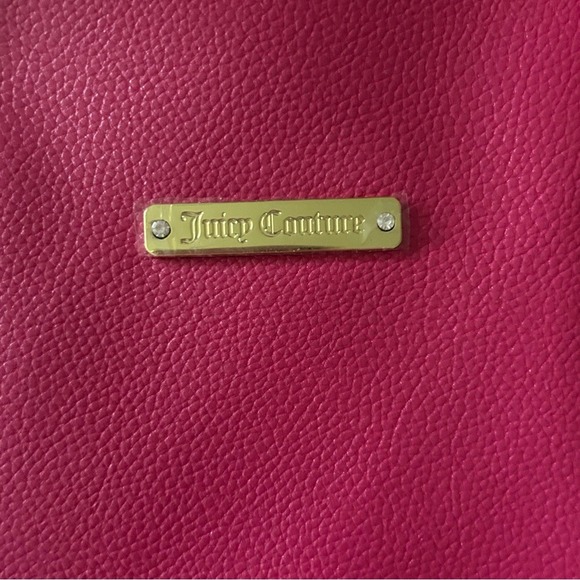 Juicy Couture Faux Leather Pink oversized overnight everyday carry all tote bag - Picture 4 of 11